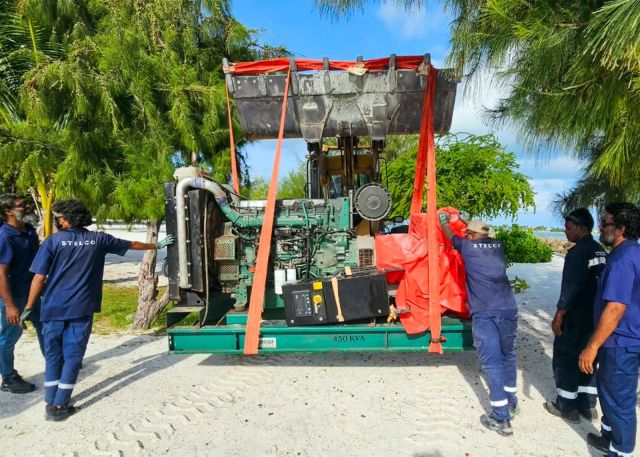 Dhiggarugai gai 360 kilo watt ge aa generator beynunkuran fashaifi 