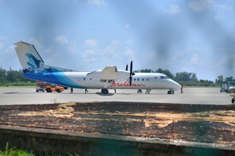 Massala dhimaavi Maldivian ge flight Q2-118 land kurun