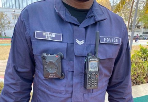 Maldives Police utilizes bodycam