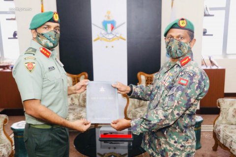Colonel Hilmy appointed as Commander of MNDF Central Area