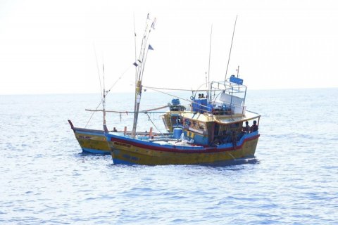 Foreign fishing boat sighted within Maldives border