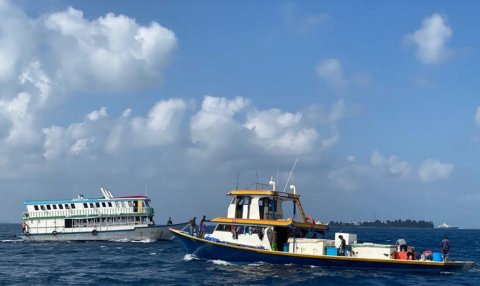 Madeveli bound fishing vessel traveling from Male' quarantined