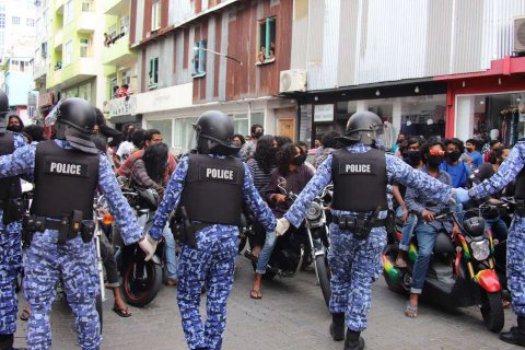 Police arrest 41 from the opposition vehicle rally today