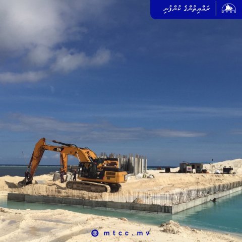 50 percent of Fehendhoo harbor project completed: MTCC
