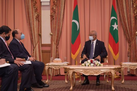 Indian Foreign Secretary meets President Solih