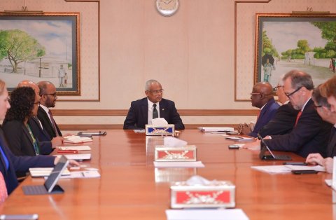 President Solih meets World Bank Delegation 