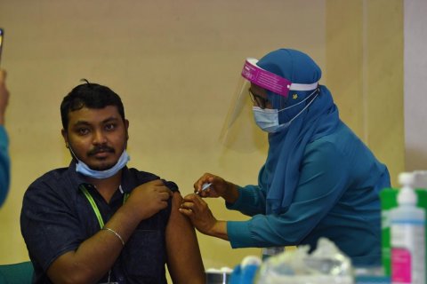 282 people received COVID vaccine yesterday