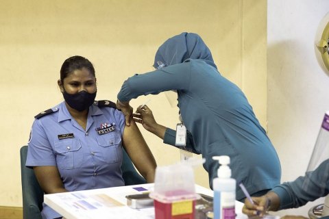 50 percent of Police staff given COVID-19 vaccine