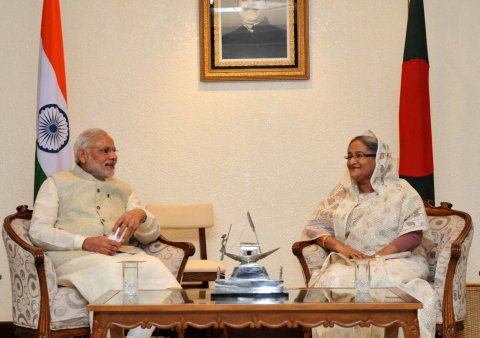 PM Modi arrives Bangladesh 
