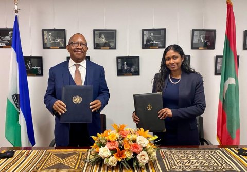 Maldives establishes diplomatic relations with Lesotho