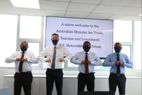 Australian Trade Minister concludes brief trip to the Maldives