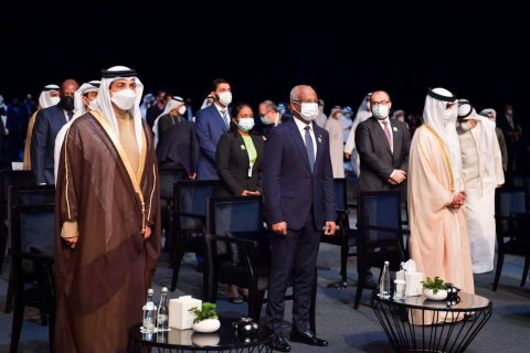 President attends ADSW opening ceremony