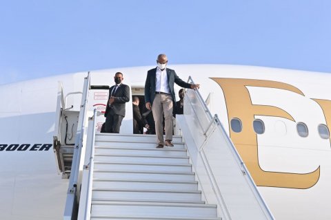 President concludes official trip to UAE