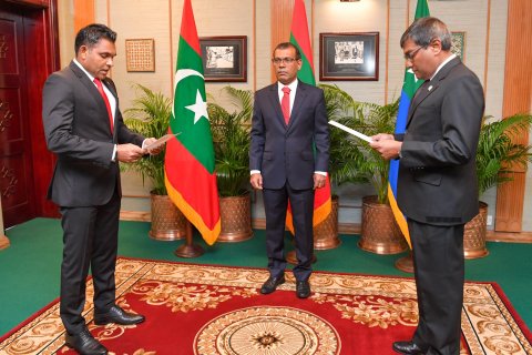 VP Faisal sworn in as President in an early morning ceremony
