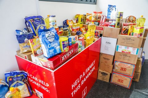 BML staff donate essential food supplies to vulnerable families 