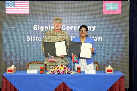 Maldives enters into a defence partnership program with US