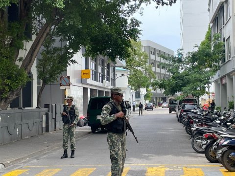Several areas in Male' cordoned off following bomb threats