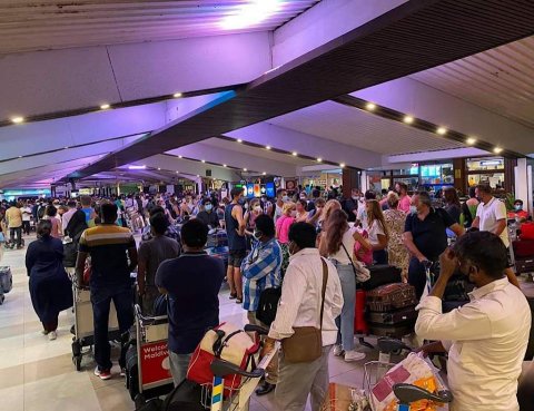 Airport congestion expected despite checking system resolved