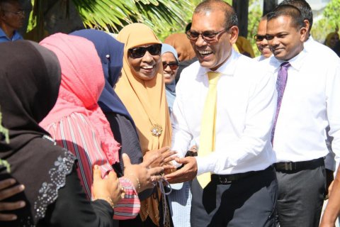 Addu City has a bright future: Nasheed