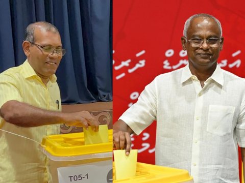 MDP Primary: Two candidates cast their votes