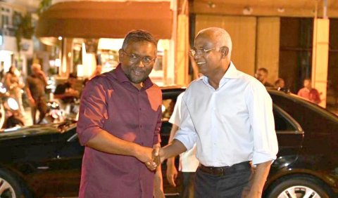 Solih meets party members after JP clears election stance