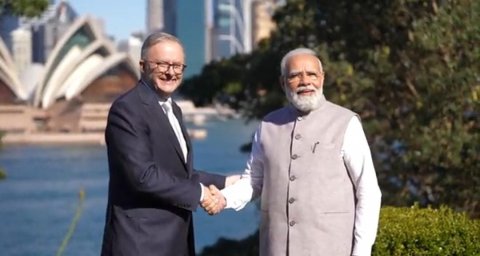 Modi wows to work towards a vibrant India-Australia friendship