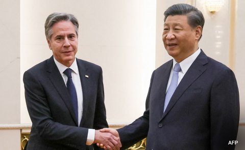 President Xi meets with US Secretary of State Blinken