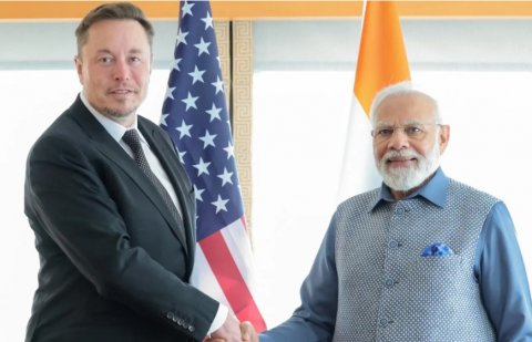 Musk says Tesla is coming to India