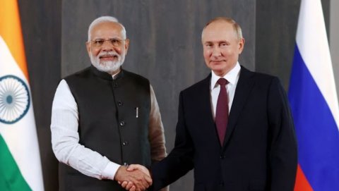 Putin and Modi discuss Ukraine, armed mutiny in phone call
