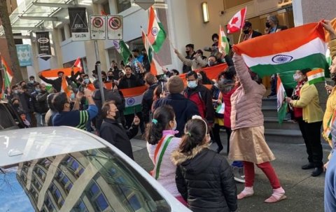Khalistan rally in Canada overshadowed by pro India gathering
