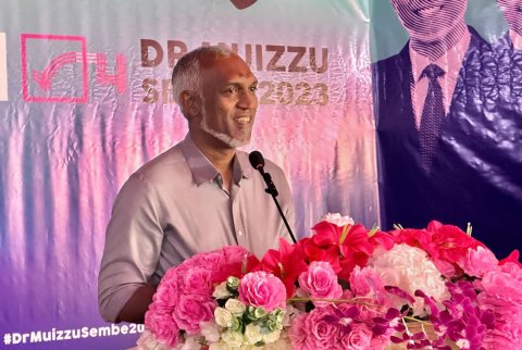 Muizzu promises to build a hospital in Alifushi