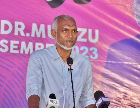 Muizzu promises an allowance for individuals with Thalassemia 