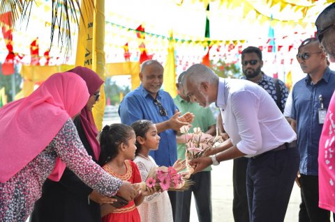 Muizzu promises to develop an airport on Mathiveri 