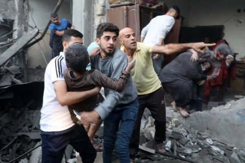 President calls for immediate cessation of strikes in Gaza