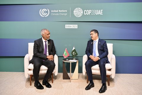 COP28: President meets with Pakistani Caretaker PM