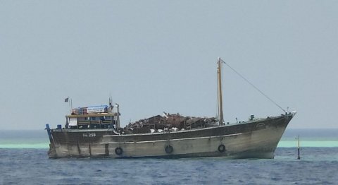 Vessle that ran aground on Kudagiri reef must pay compensation