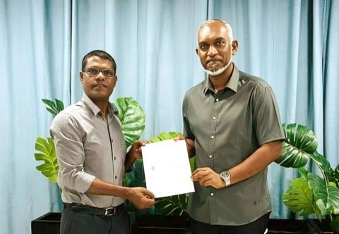 MP for Inguraidhoo joins PNC