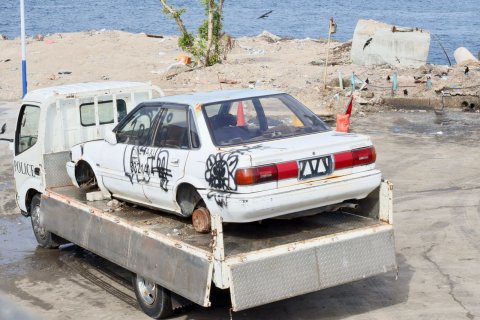 Traffice Decongestion: Authorities begin destroying old vehicles