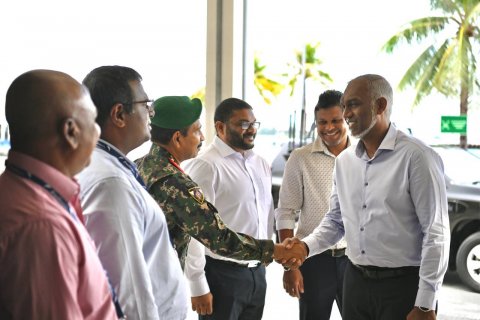 President departs on three-day visit to Raa & Baa Atolls