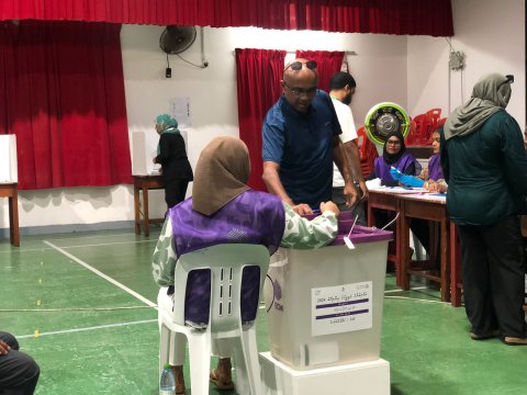 16 percent of eligible voters cast ballots in two hours