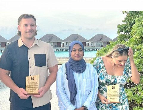 Honeymooning couple saves local resort staff from drowning