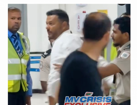 Police arrested foreigner who punched airport staff