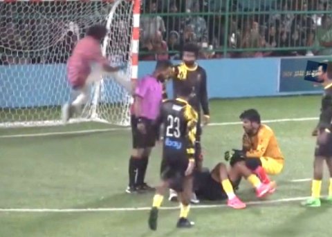 Man arrested for attacking referee of a local football match