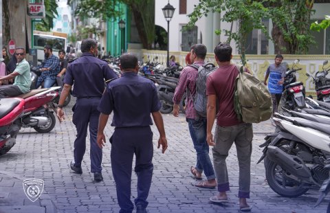 Immigration raid: 22 illegal migrants detained from Male'