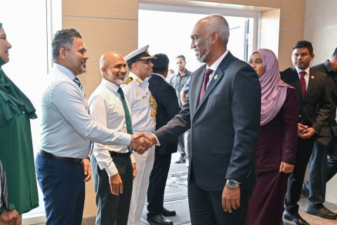 President & First Lady return to Maldives after India visit