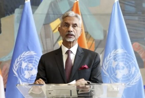 Jaishankar urges global action against 'nuclear blackmail'