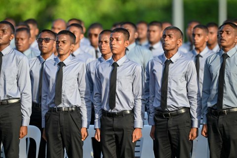 President inaugurates the Maldives National Service