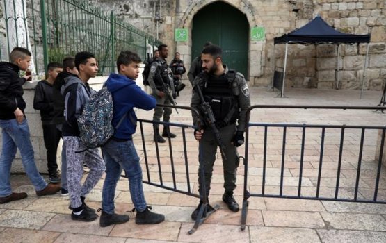 Israel inn Al-Aqsa miskiyy bandhukoffi 