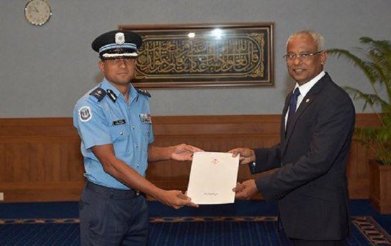 Commissioner of police ge magaamah Mohamed Hameed ayyankuravvaifi 