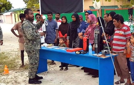 Alifaanuge haadhisaa thakah aanmun heyluntheri kurumuge program eh MNDF in fashanee